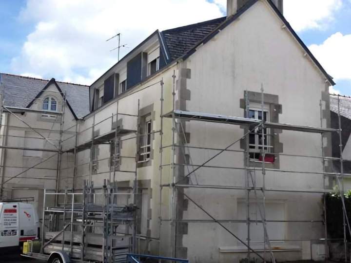 Réfection de façade Quimper
