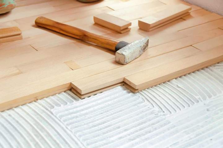 Pose de parquet flottant Quimper